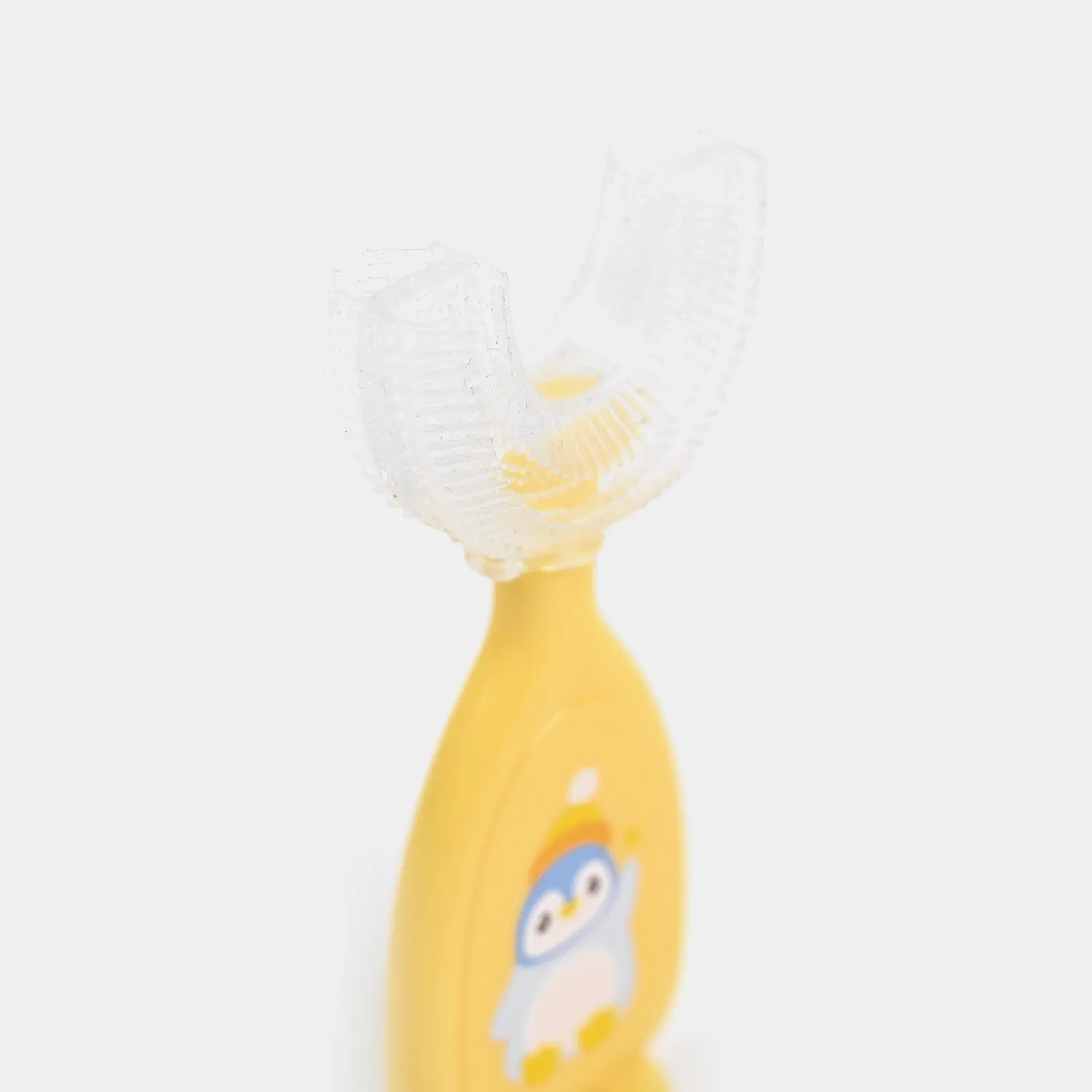 Baby U Shaped Tooth Brush   Teether | Yellow