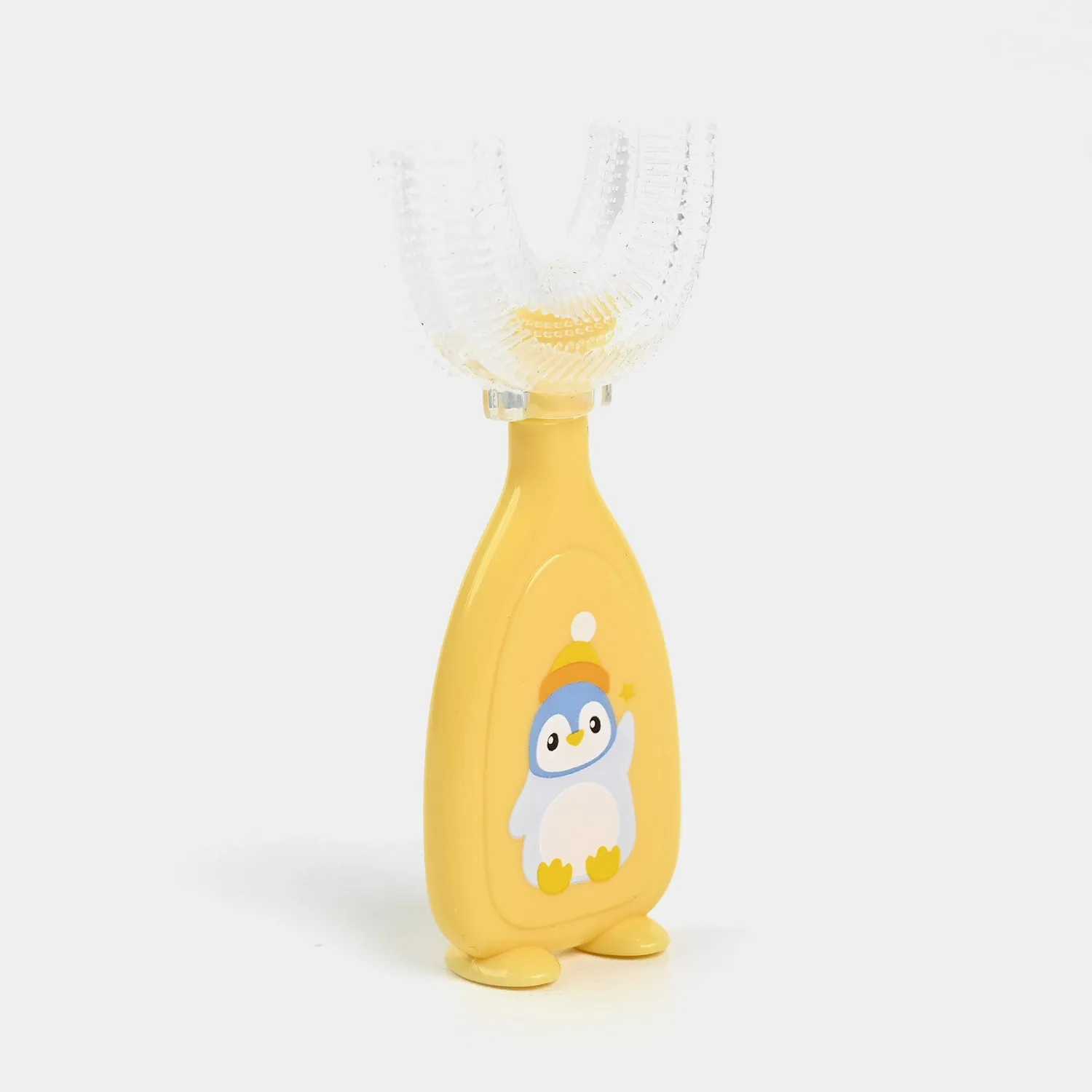 Baby U Shaped Tooth Brush   Teether | Yellow