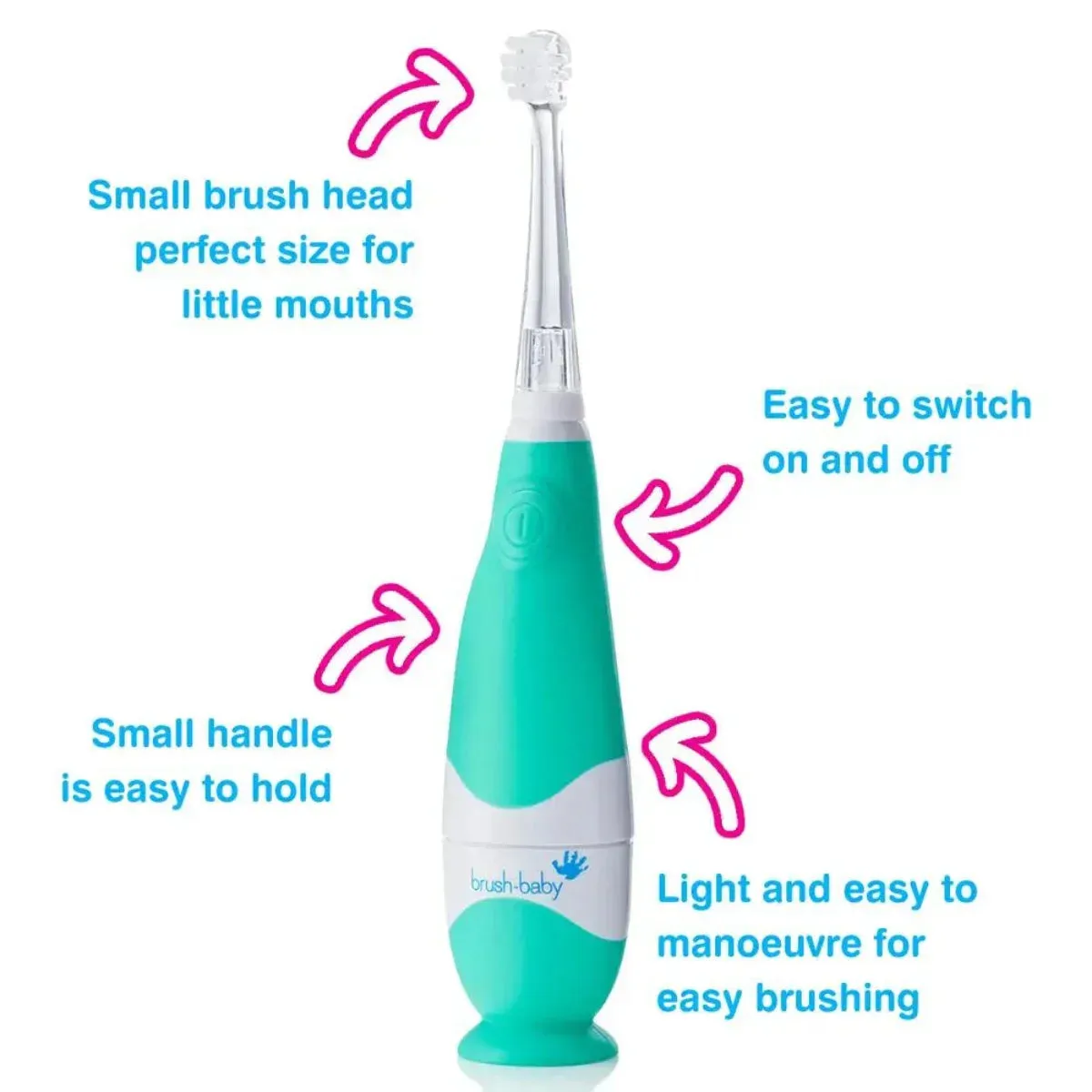 BabySonic® Blue Electric Toothbrush for Toddlers