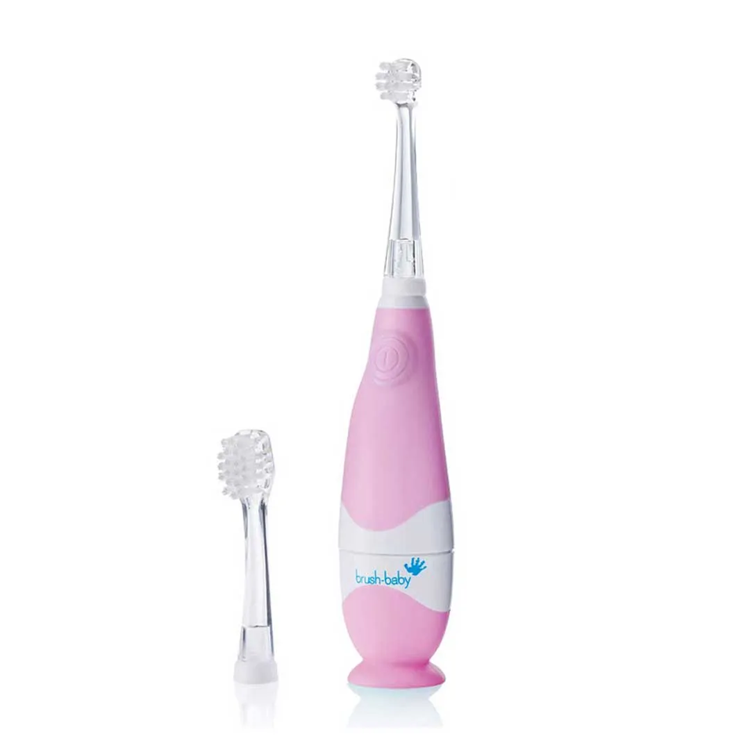 BabySonic® Pink Electric Toothbrush for Toddlers (Pack of 2)