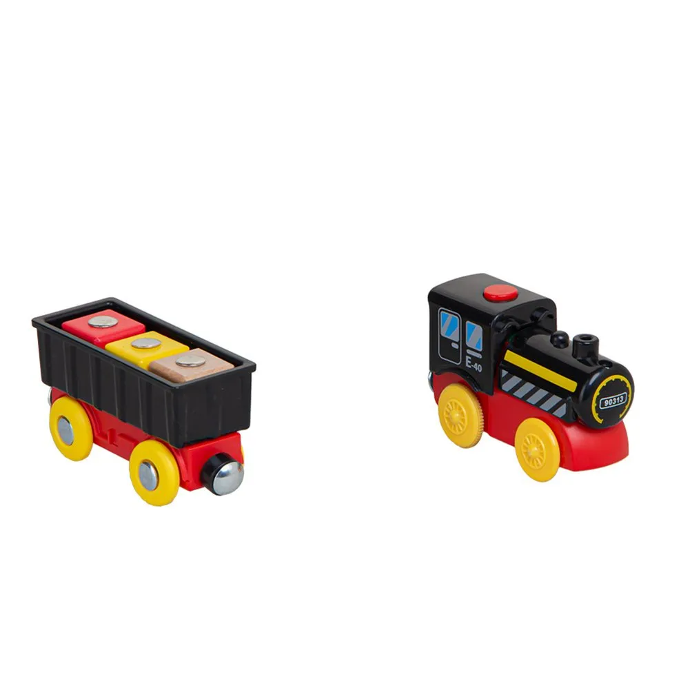 Battery Operated Steam Train for Wooden Track