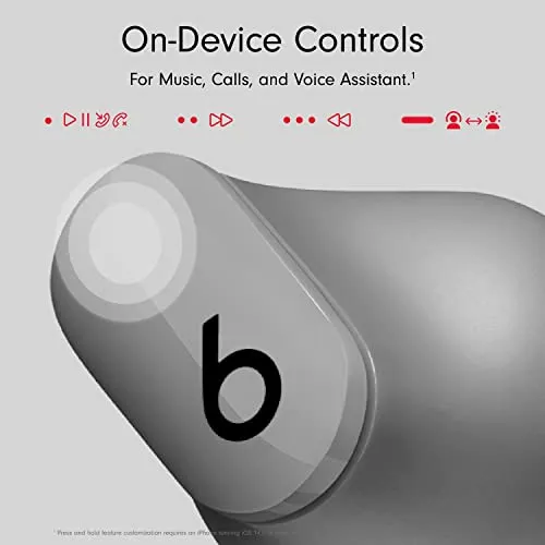 Beats Studio Buds – True Wireless Noise Cancelling Earbuds – Compatible with Apple & Android - Moon Gray