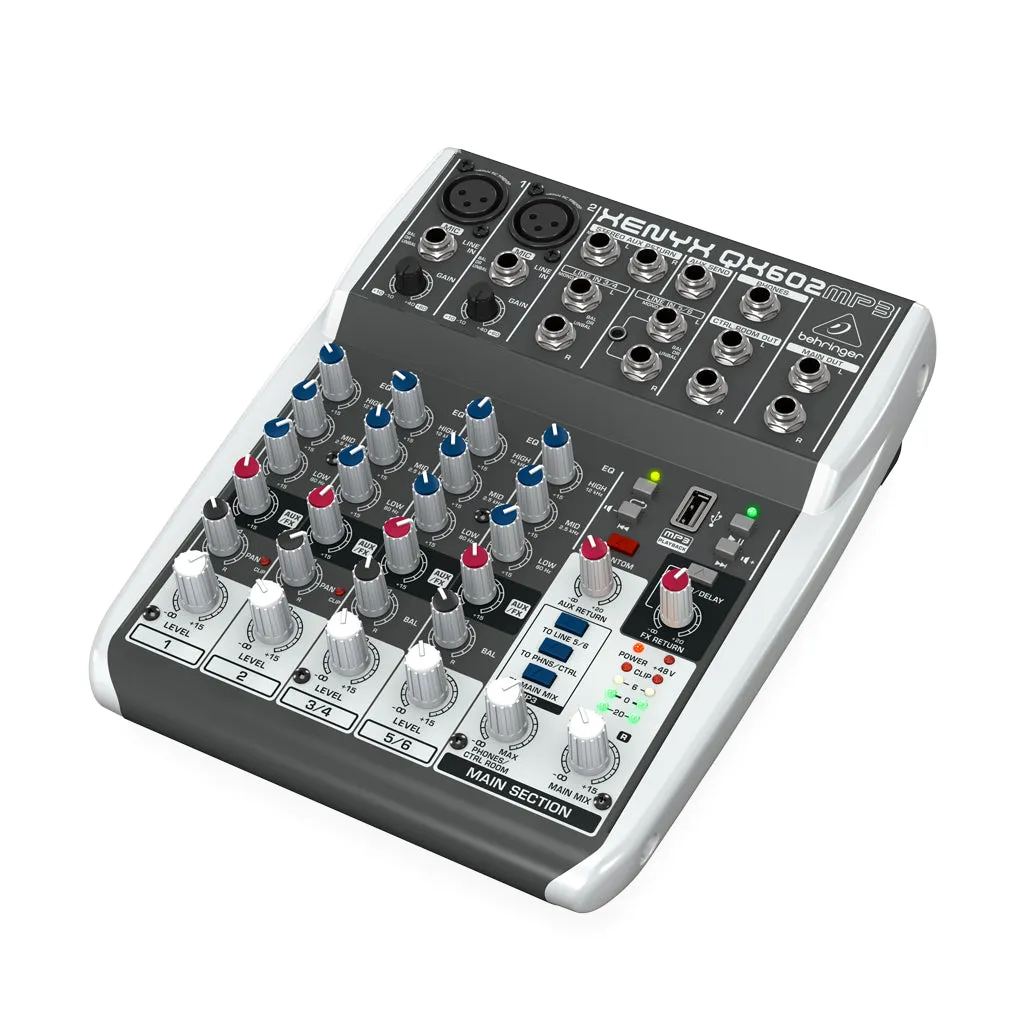 Behringer Xenyx QX602MP3 Mixer