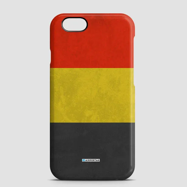 Belgian Flag - Phone Case