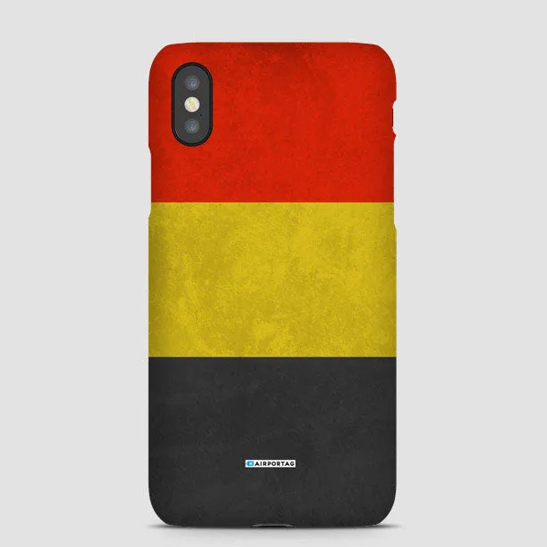 Belgian Flag - Phone Case