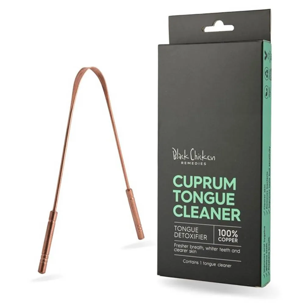 Black Chicken Remedies Copper Tongue Scraper