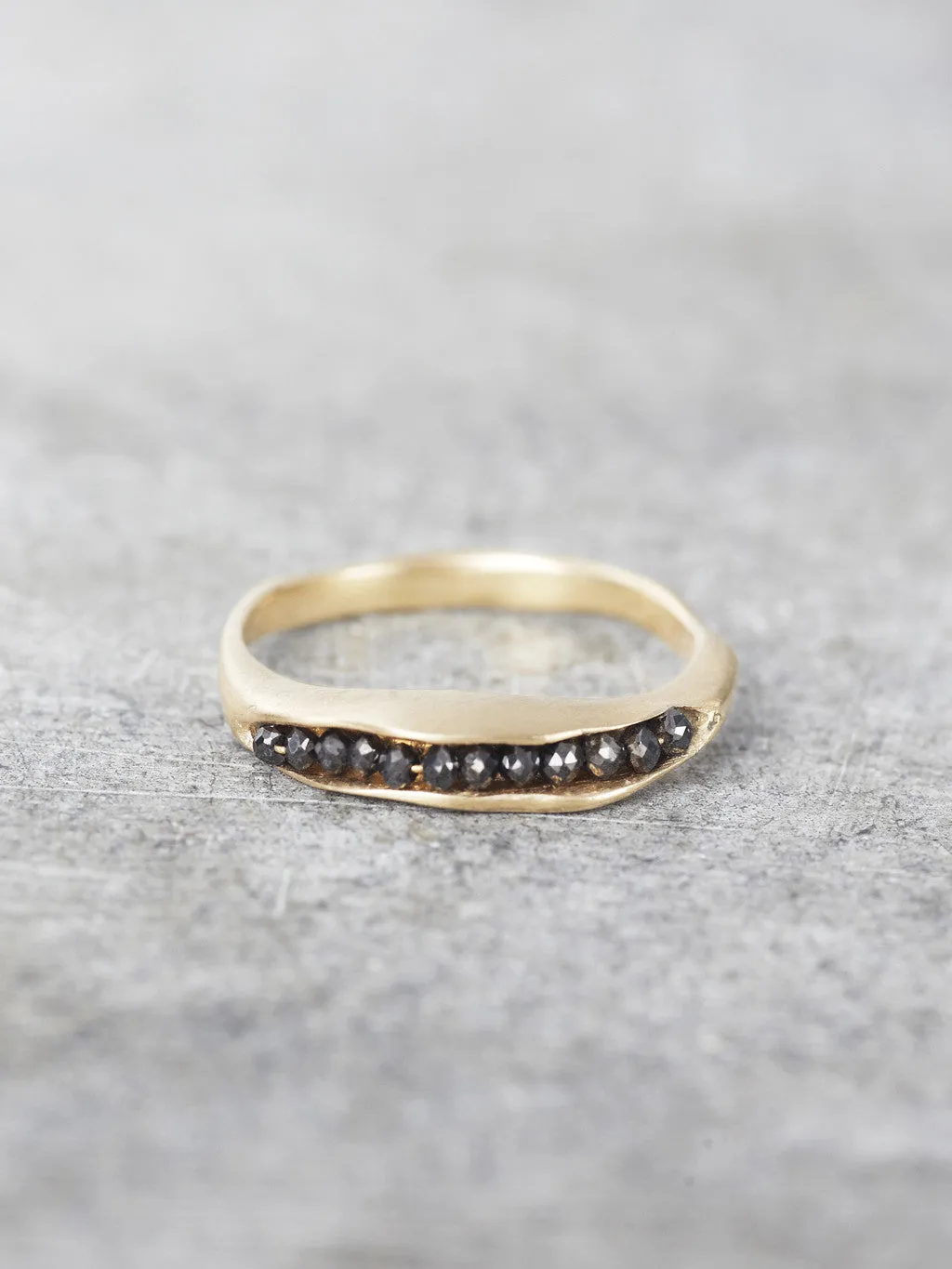 Black Diamond Pod Ring