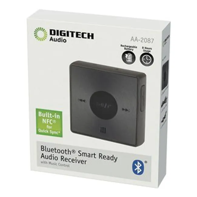 Bluetooth® 4.0 Receiver With Nfc® And Music Control