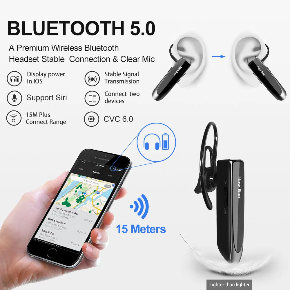 Bluetooth 5.0 Wireless Headphones Headset Earbuds Earphones