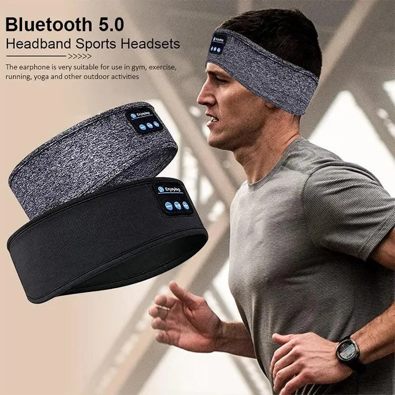 Bluetooth Sports Headband: Immersive Noise-Cancellation Music Experience