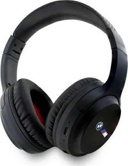 BMW Printed Logo ENC Bluetooth Wireless Headphones Black - BMBHMIAV27MBCTK