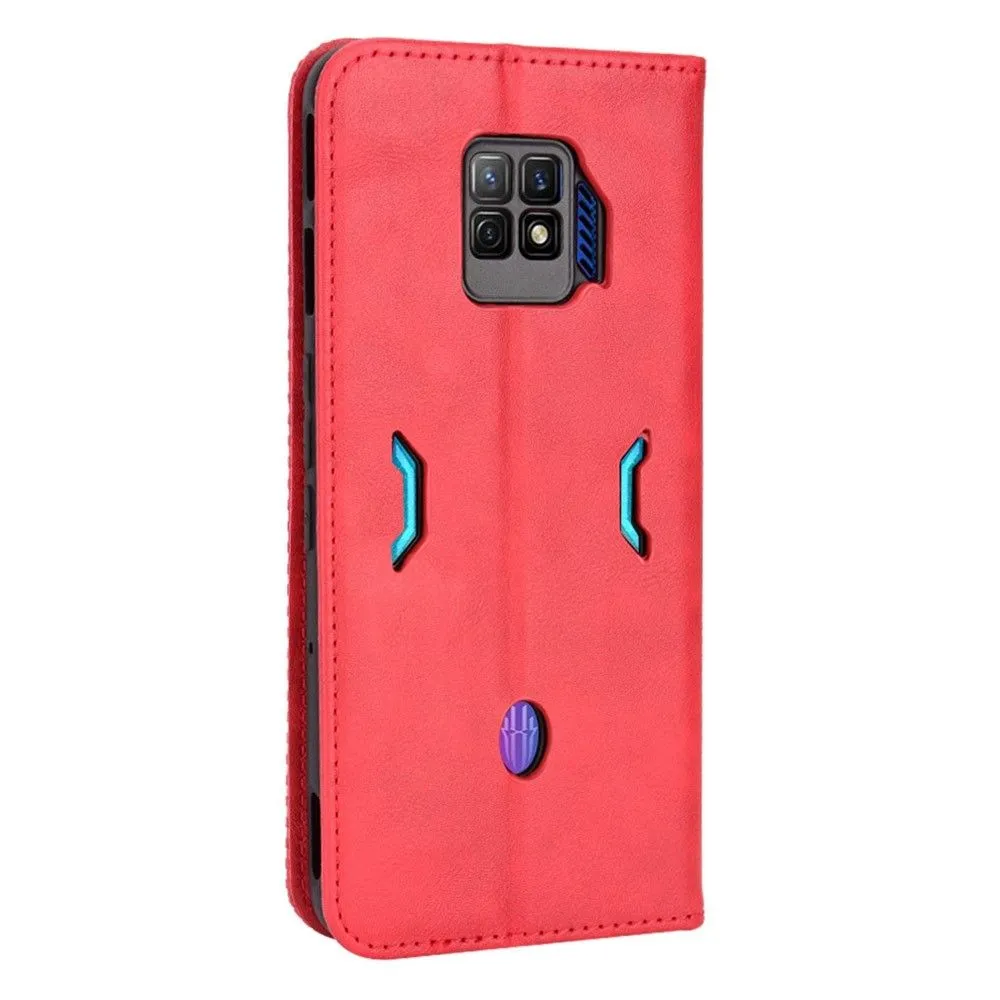 Bofink Vintage ZTE nubia Red Magic 7 Pro leather case - Red