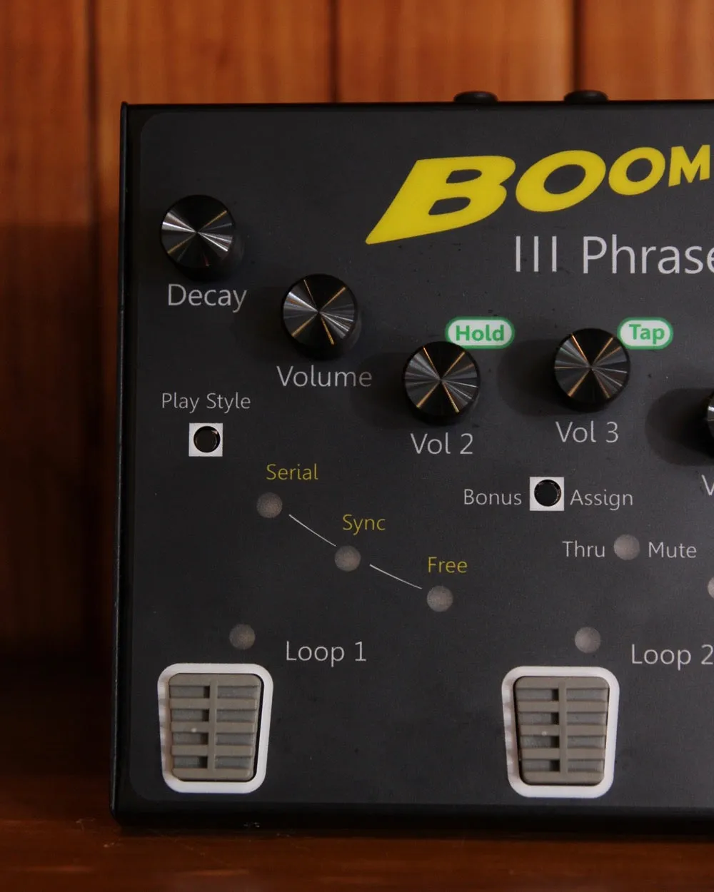 Boomerang Phrase Sampler III Looper Pedal