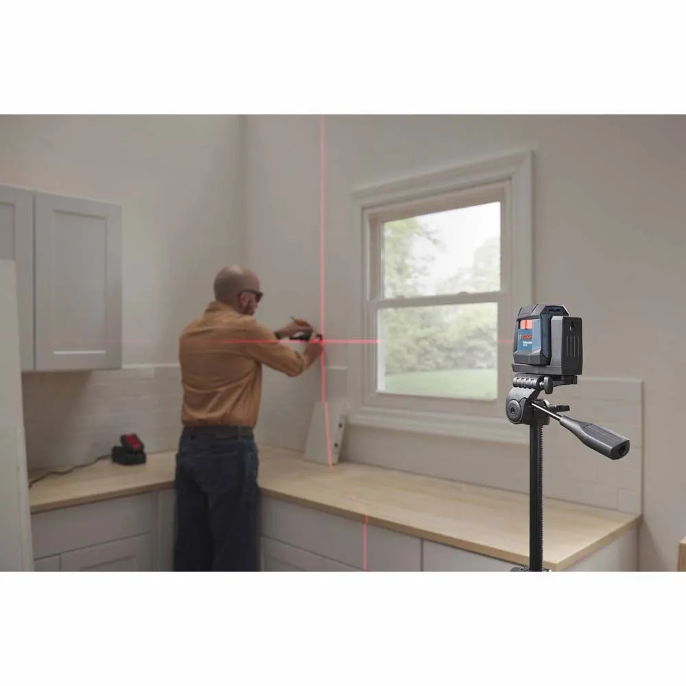 Bosch GLL50-20 1.5V Self-Leveling Cross-Line Laser - Red