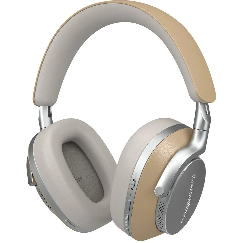 Bowers & Wilkins PX8 Noise-Cancelling Wireless Over-Ear Headphones (Tan)