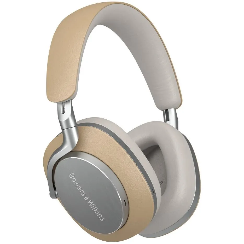 Bowers & Wilkins PX8 Noise-Cancelling Wireless Over-Ear Headphones (Tan)