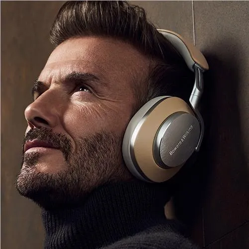 Bowers & Wilkins PX8 Noise-Cancelling Wireless Over-Ear Headphones (Tan)