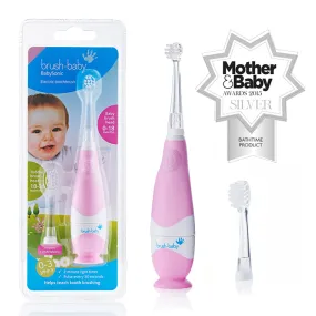 Brush-baby Baby Sonic Electric Toothbrush 0-3 yrs (Pink)