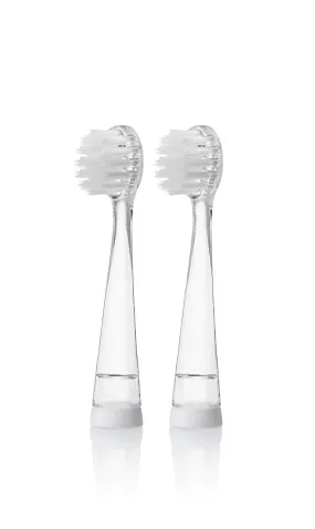 Brush Baby Babysonic Replacement Brush Heads 0-18M Pack of 2