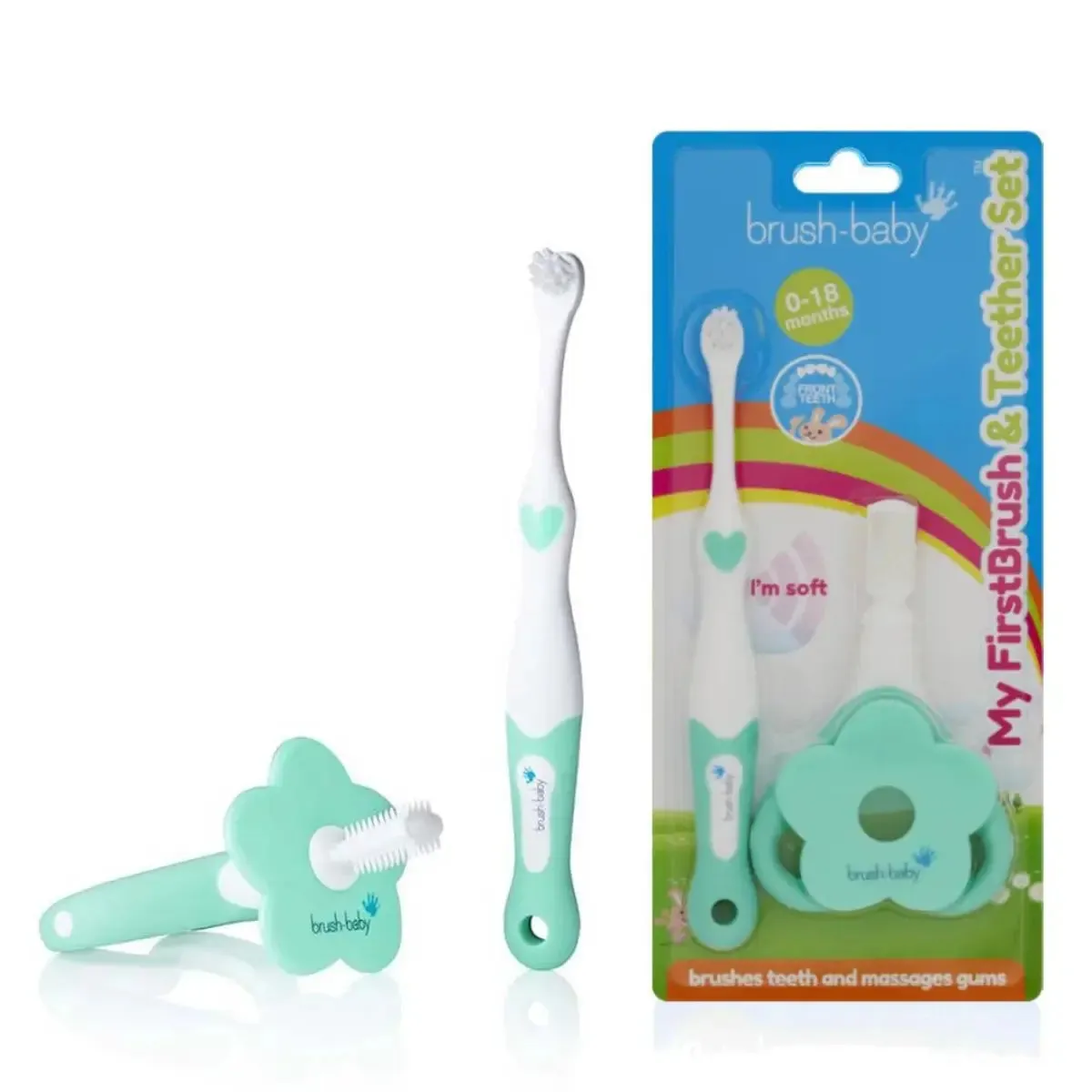 Brush Baby Teething Gift Set - Teething Remedies For Babies