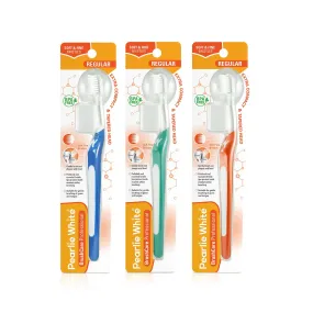 BrushCare Professional Regular Soft Toothbrush Triple Pack