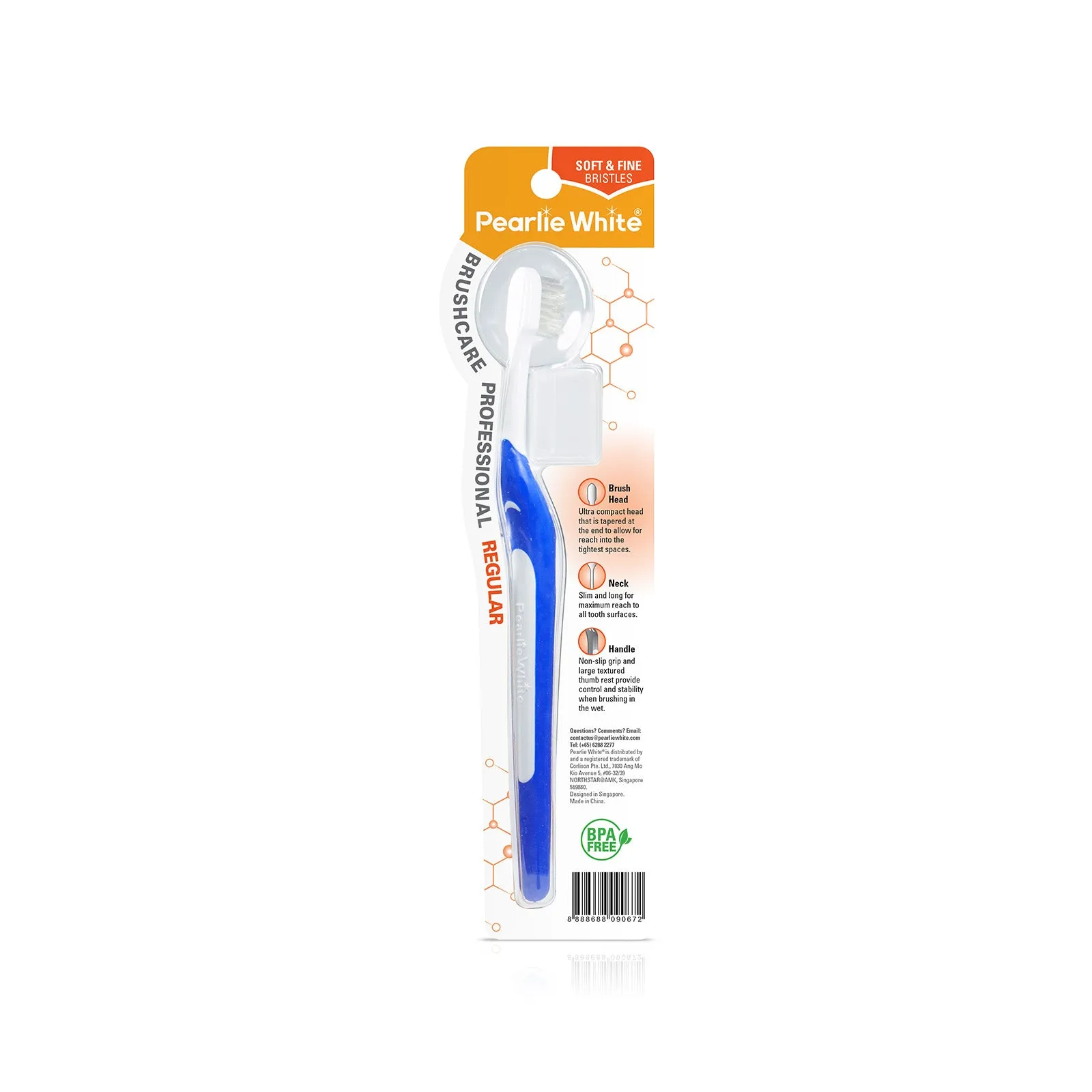 BrushCare Professional Regular Soft Toothbrush