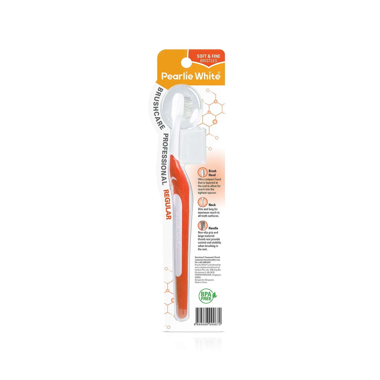 BrushCare Professional Regular Soft Toothbrush