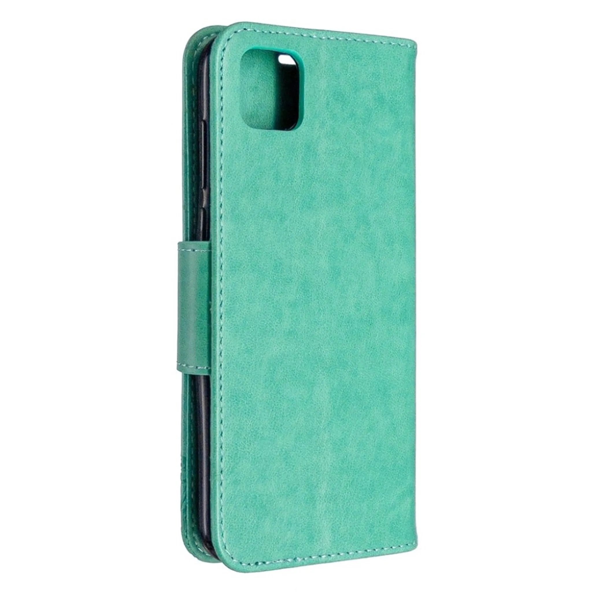 Butterfly Huawei Y5p / Honor 9S flip case - Green