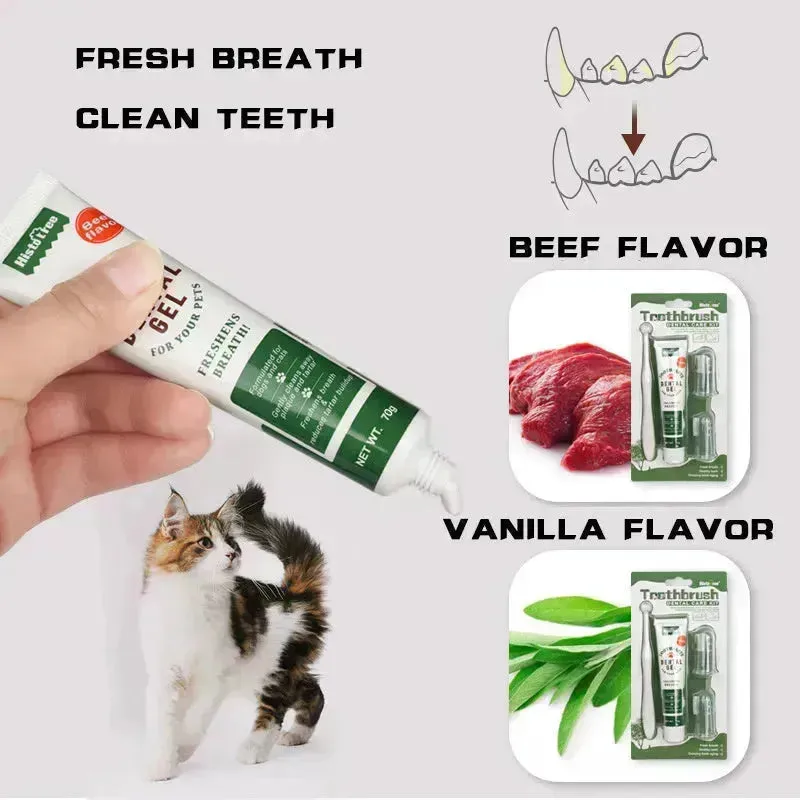 Buy 3pcs Pet Oral Care Kit Dog Cat Dental Care