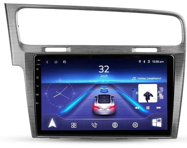 Car Dealz 10.2" Android 10.0 Volkswagen VW Golf 7 VII 2014-2018 In Dash Plus OEM Fascia