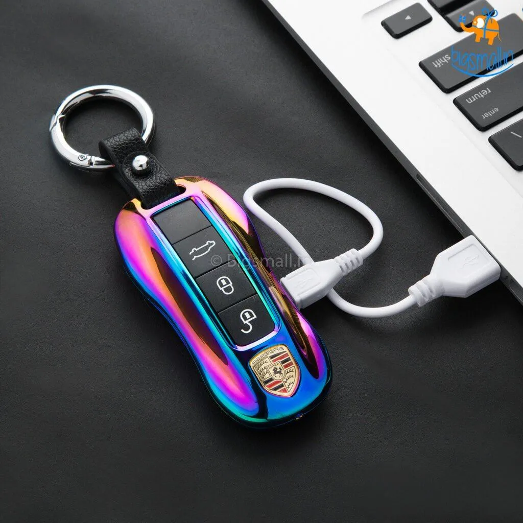 Car Key Shaped Electric Lighter & Torch