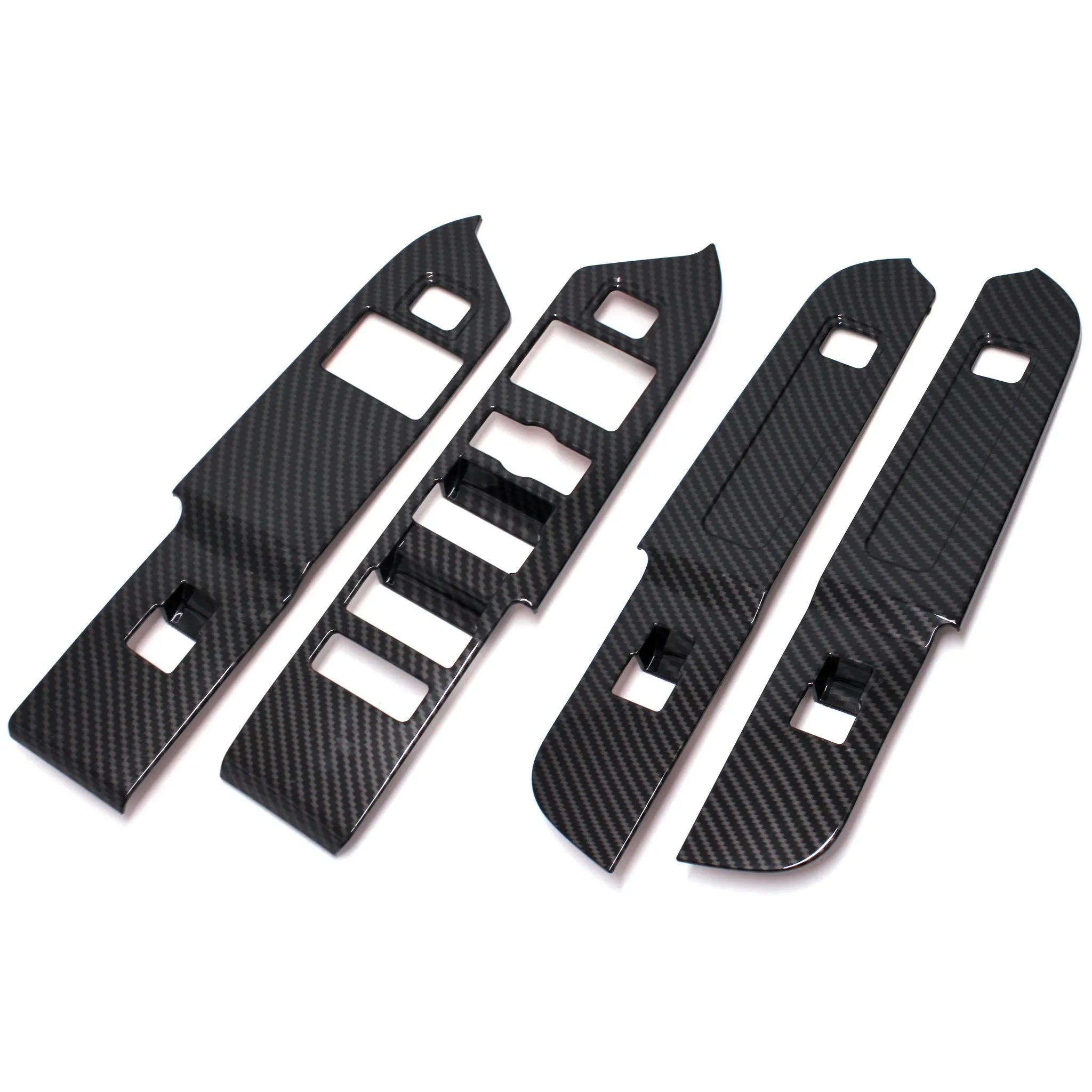 Carbon Effect Electric Window Switch Trim Cover Set for Land Rover Defender (2020 )