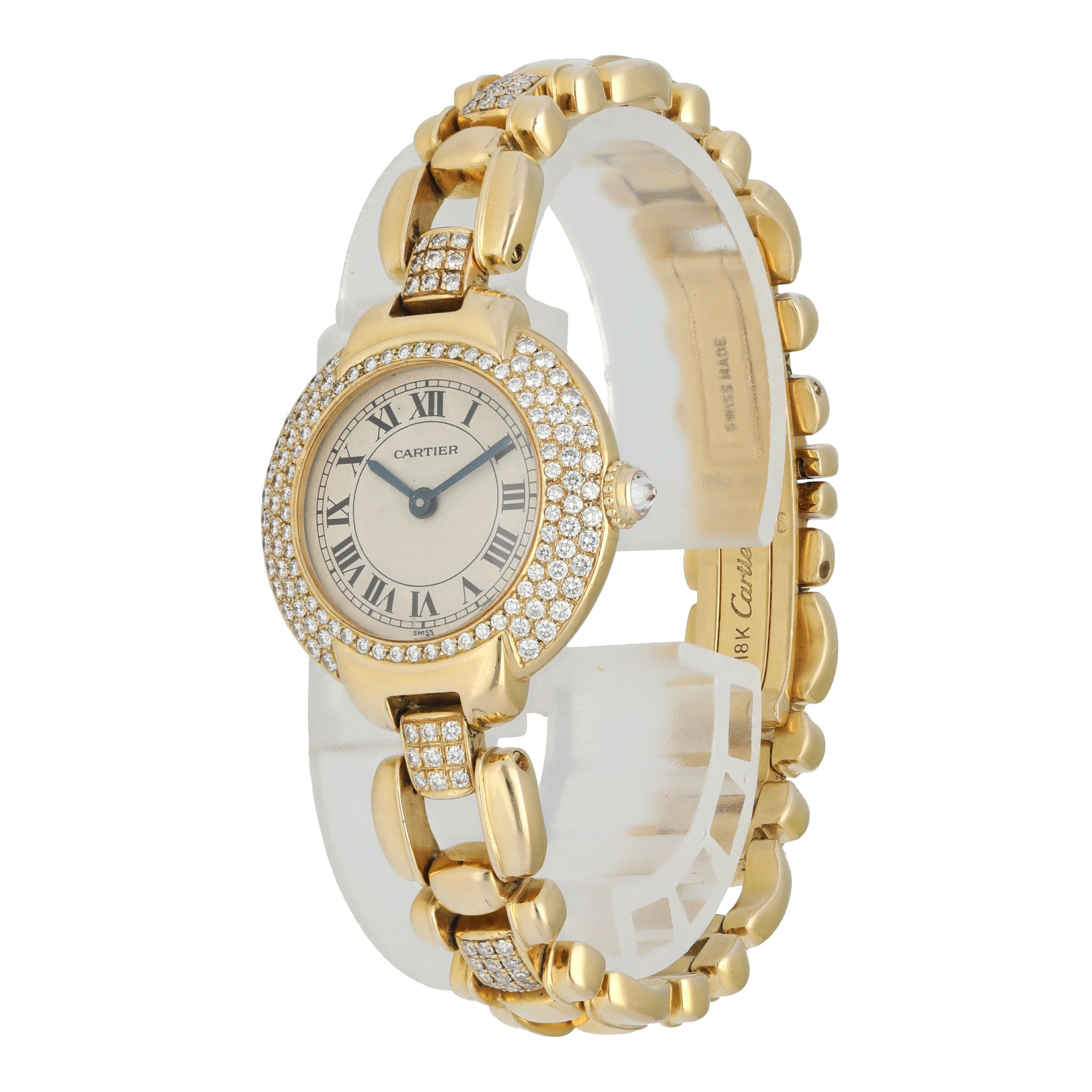 Cartier Paris 878999 Yellow Gold Ladies Watch