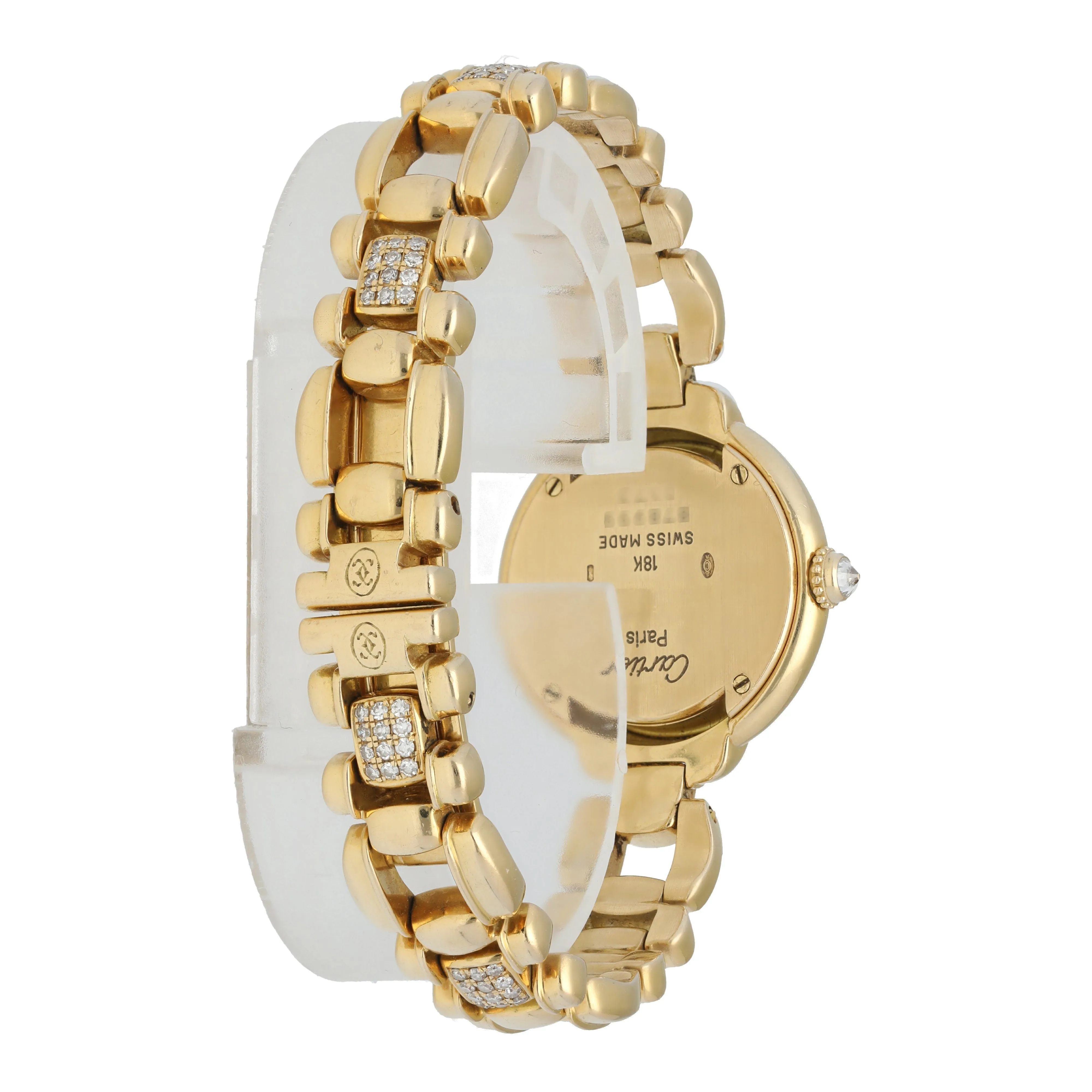 Cartier Paris 878999 Yellow Gold Ladies Watch