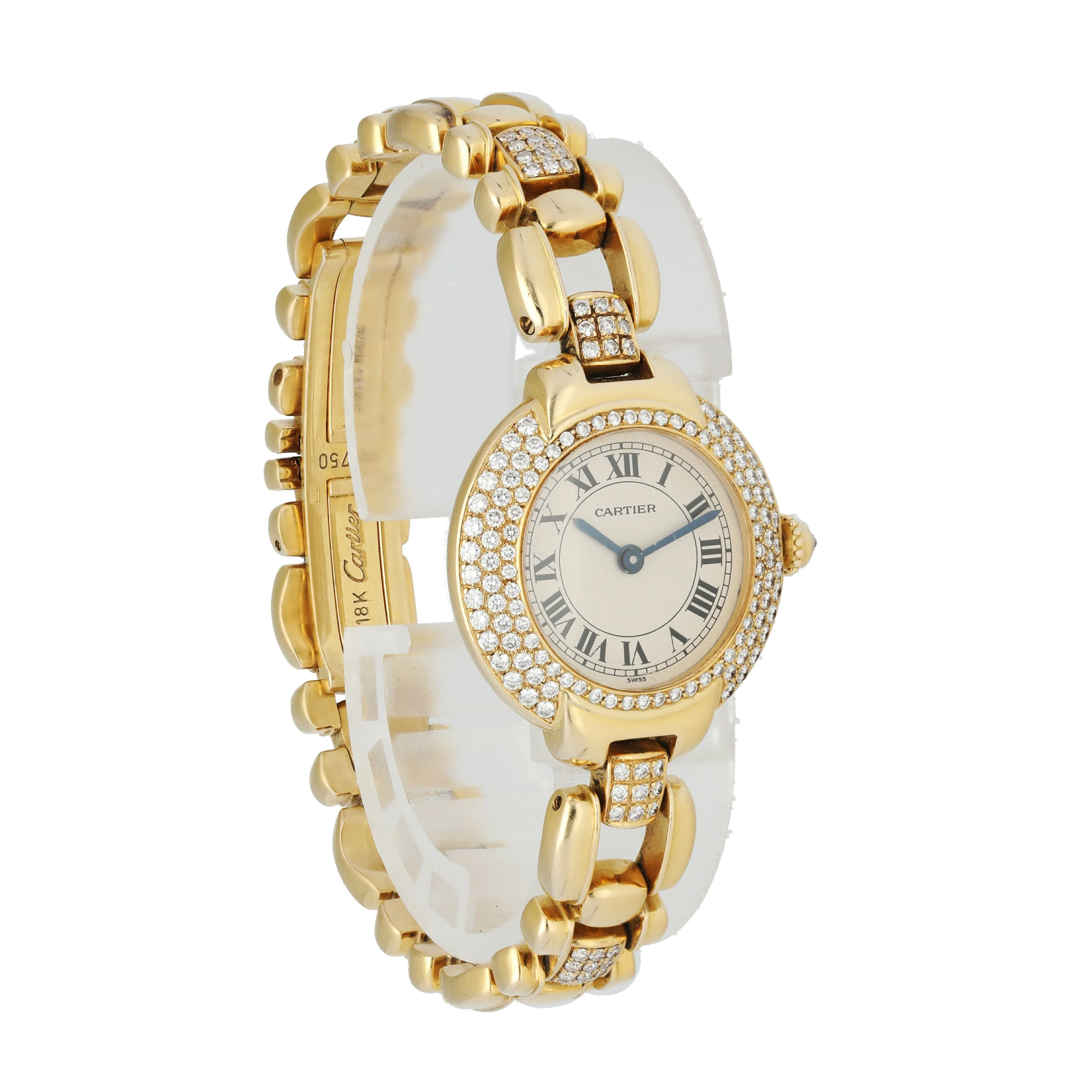 Cartier Paris 878999 Yellow Gold Ladies Watch