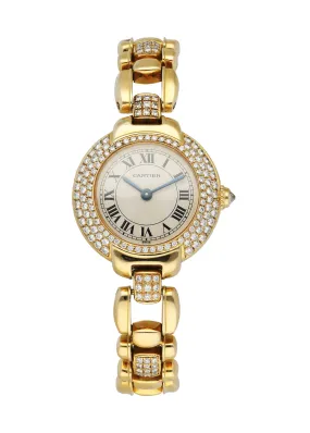 Cartier Paris 878999 Yellow Gold Ladies Watch