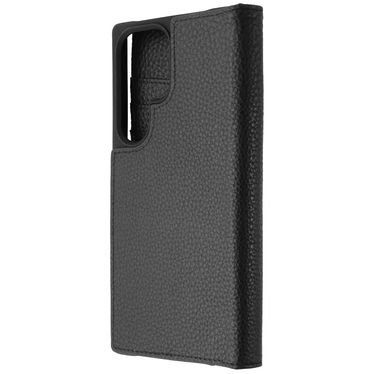 Case-Mate Wallet Folio Leather Case for Samsung Galaxy S23 Ultra - Black