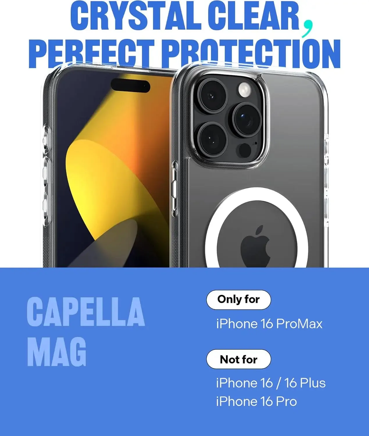 Caseology iPhone 16 Pro Max Case Capella MagFit