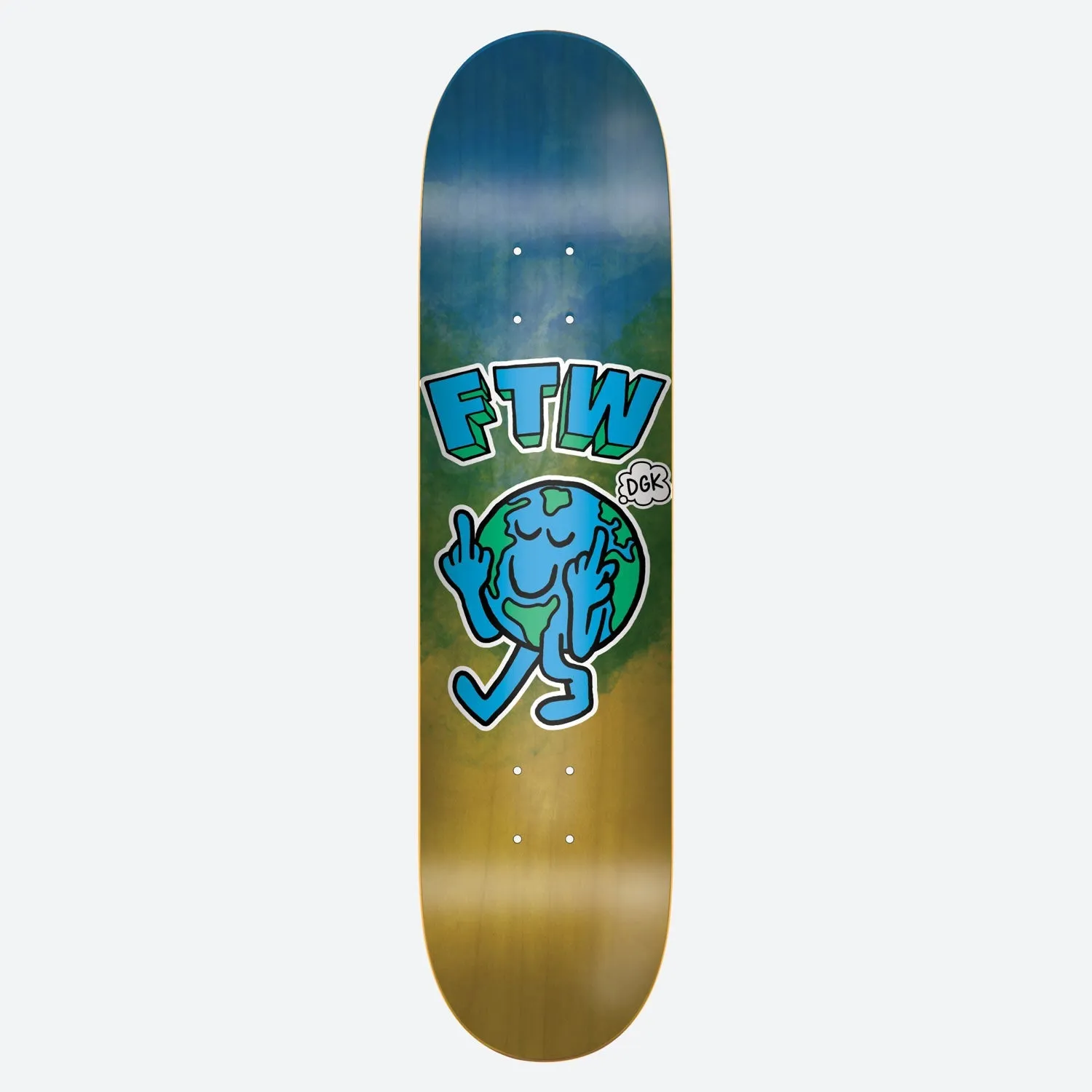 Chaos Tie Dye 8.5 Skateboard Deck