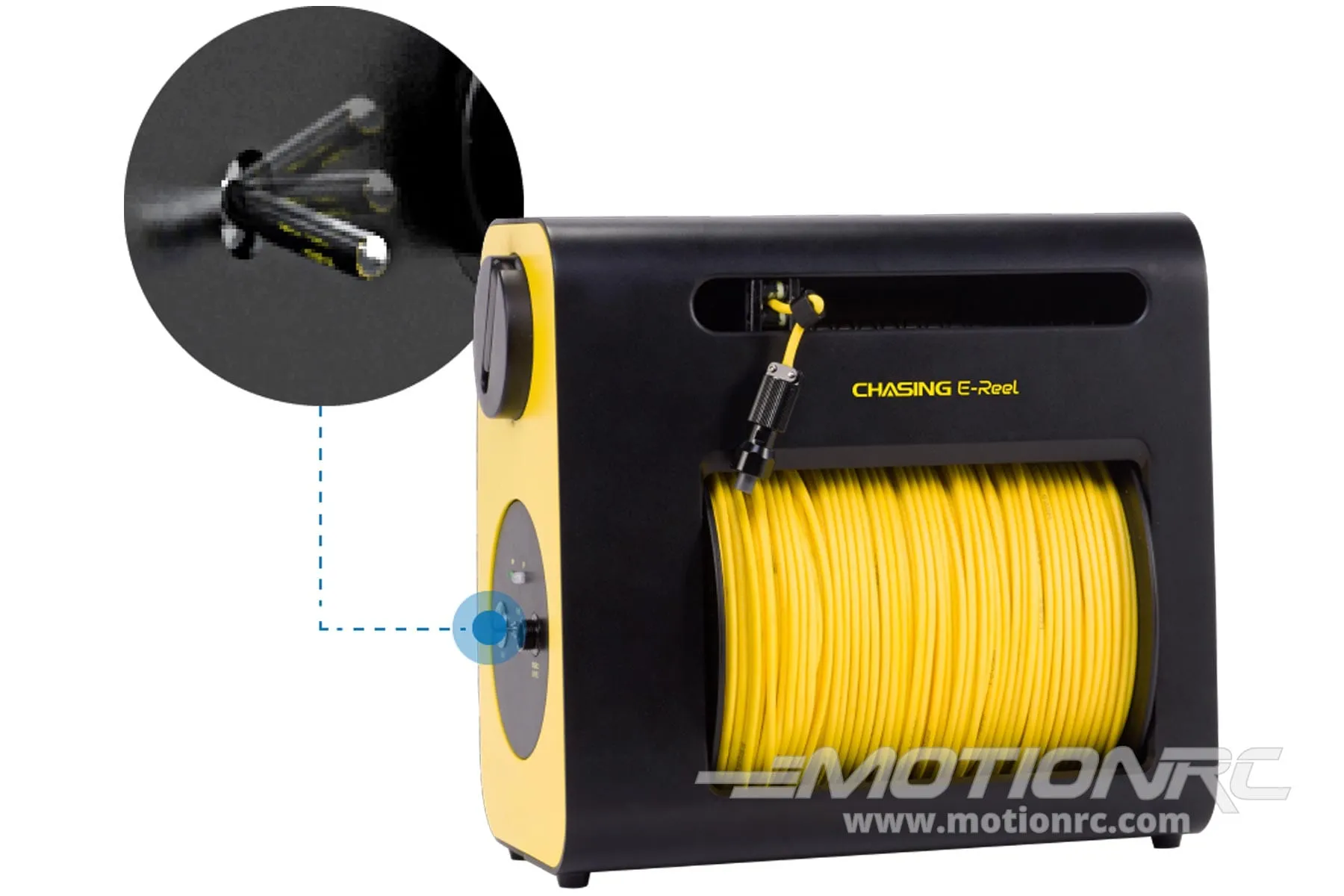 Chasing Electric-Powered Reel for 100M or 200M Tether Cable