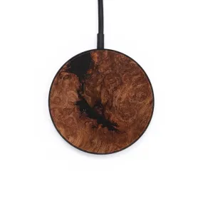 Circle Burl Wood Wireless Charger - Harry (Wood Burl, 655400)