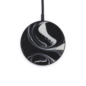 Circle ResinArt Wireless Charger - April (Black & White, 576018)