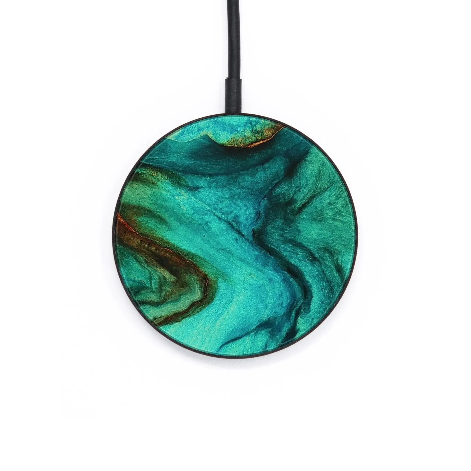 Circle ResinArt Wireless Charger - Kade (Watercolor, 656193)