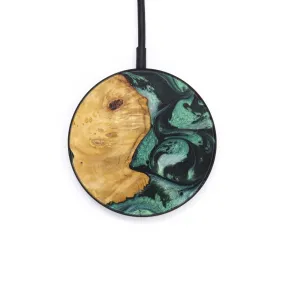 Circle Wood Resin Wireless Charger - Bradyn (Artist Pick, 622517)