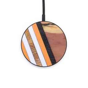 Circle Wood Resin Wireless Charger - Carl (Retro, 634931)