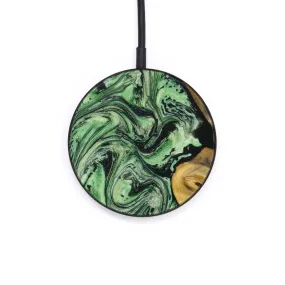 Circle Wood Resin Wireless Charger - Dante (Artist Pick, 647409)