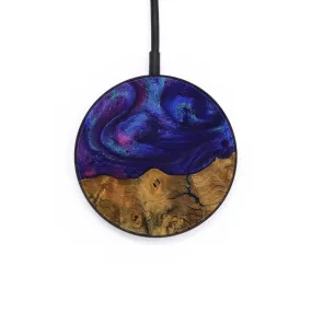 Circle Wood Wireless Charger - Donal (Purple, 730890)