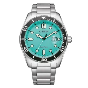 Citizen Men's Watch Eco-Drive Sport Blue Silver AW1760-81W