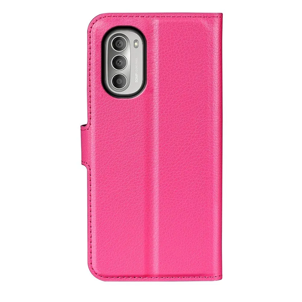 Classic Motorola Moto G51 5G flip case - Rose