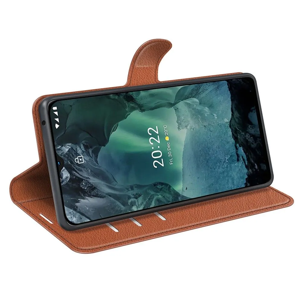 Classic Nokia G11 flip case - Brown